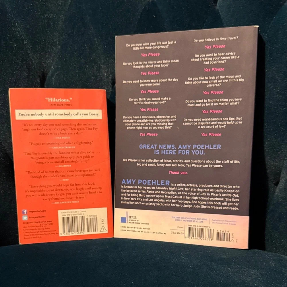 For the SNL fan: Amy Poehler’s ‘Yes Please’ and Tina Fey’s Bossypants Book Set